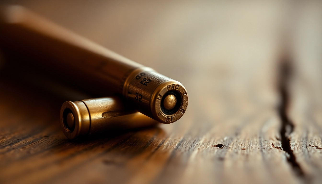 The 32 WIN cartridge displayed with detailed focus, showcasing its classic design and historical appeal.