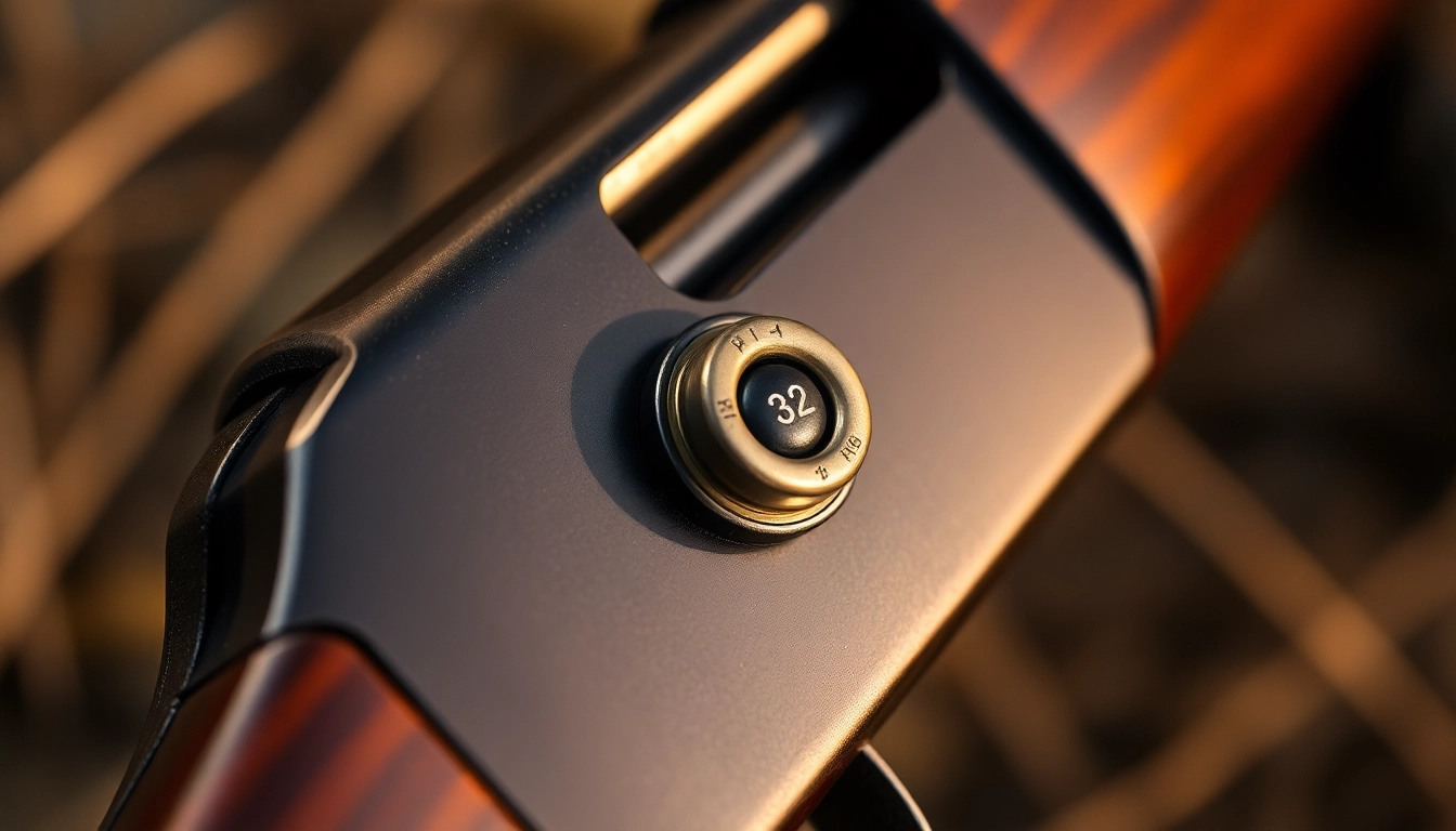 Engaging shot of a 32WIN cartridge in a historic rifle, showcasing its design and appeal to firearms enthusiasts.