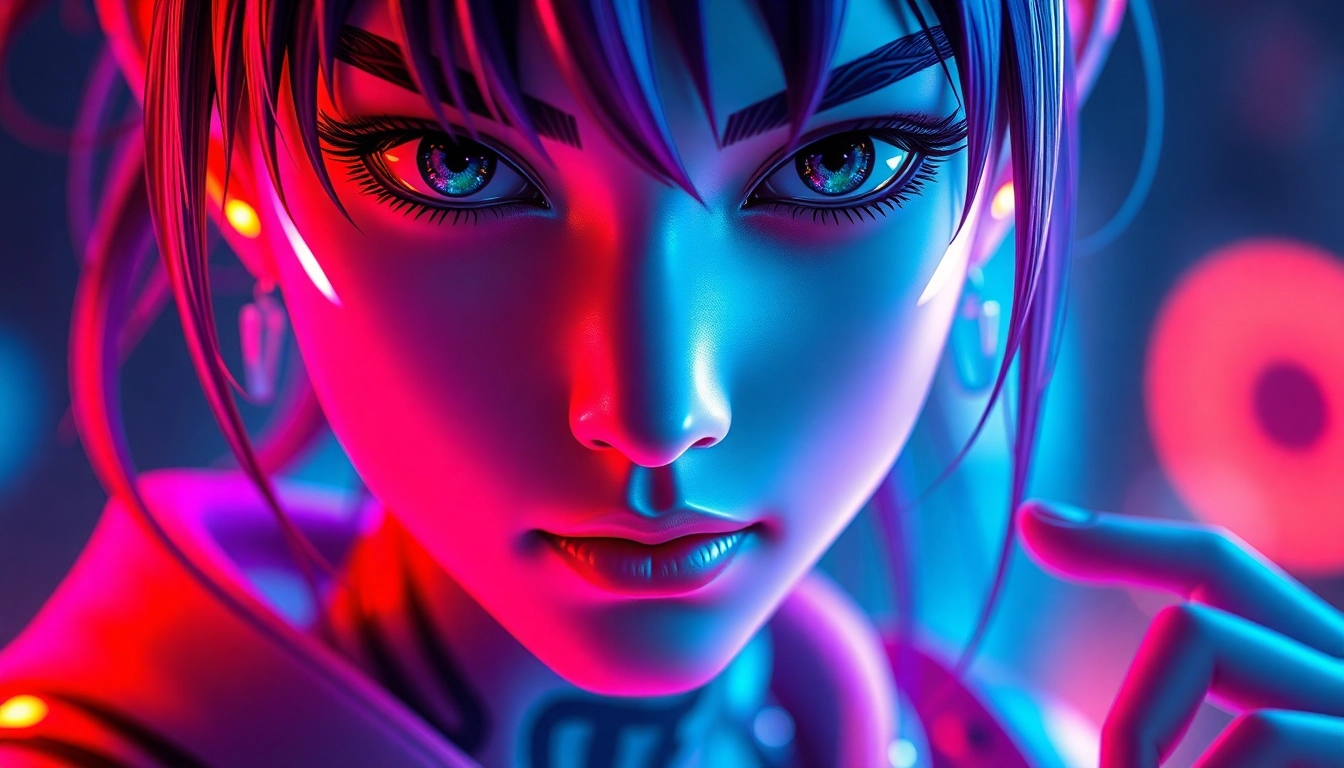 AI hentai generator creating detailed anime-style hentai art with customization and vivid colors for immersive experience