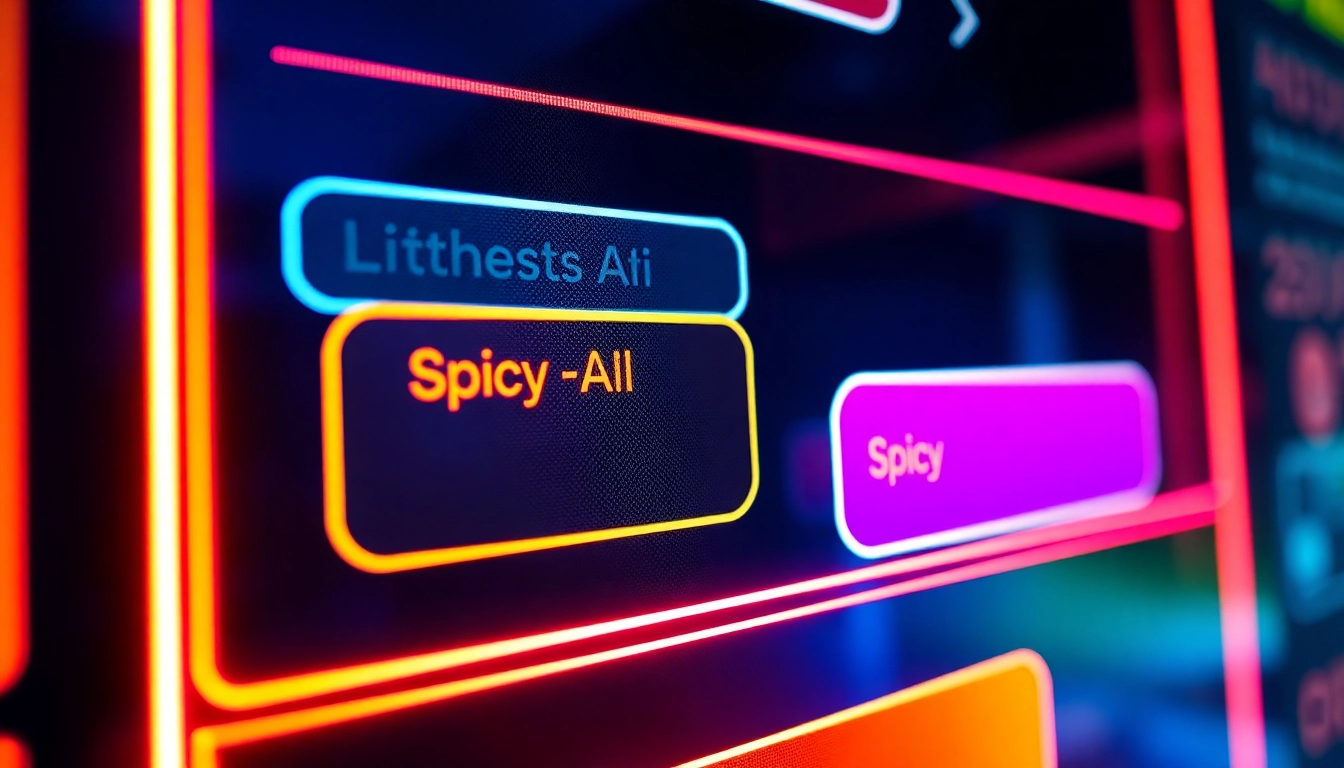 Engaging Spicy AI Chat interaction with vivid visuals and dynamic dialogue for immersive experiences.