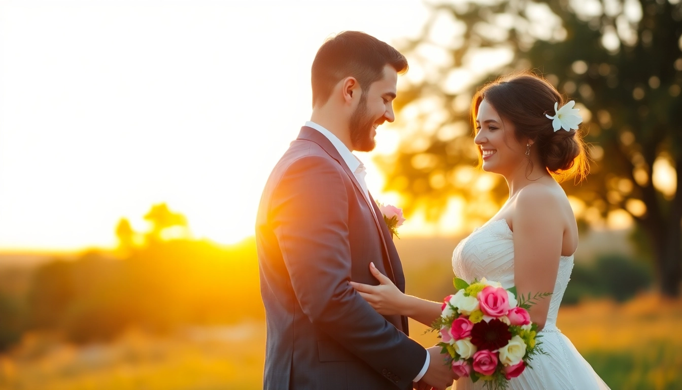 Beautiful couple in natural setting engaged in eskuvo fotozas capturing authentic joyful moments